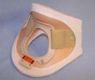 Foam collar with tracheal opeing and optional liner