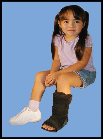 Aluminum frame. Low profile sole with "roll over design". Breathable, removable liner. Hool & loop closure provde secure fit. Two sizes, fit right or left.